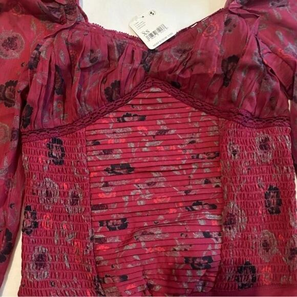 FREE PEOPLE Brunch Date Corset Bodysuit - Picture 6 of 6